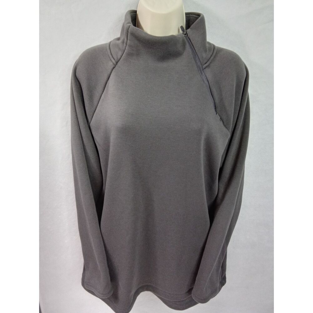 MTA Sport women's large gray pullover long sleeve workout